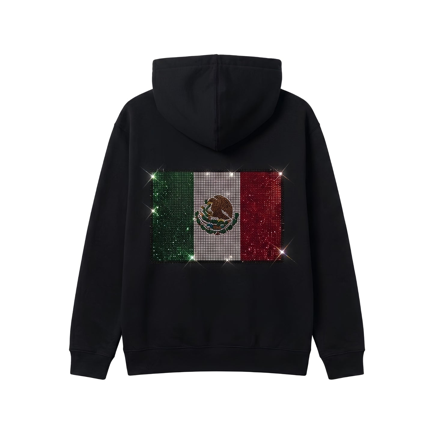 Rhinestone Flag Hoodie