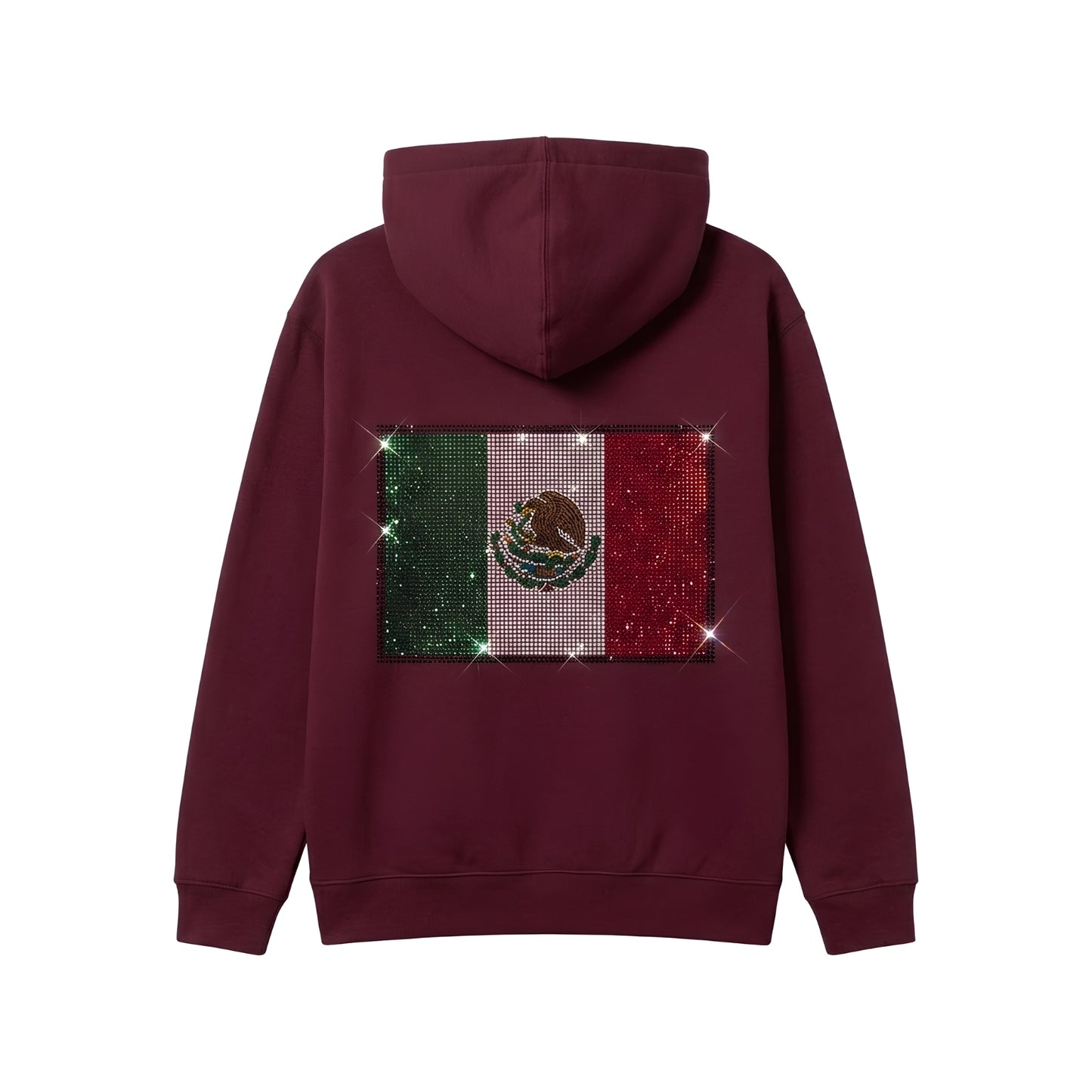 Rhinestone Flag Hoodie