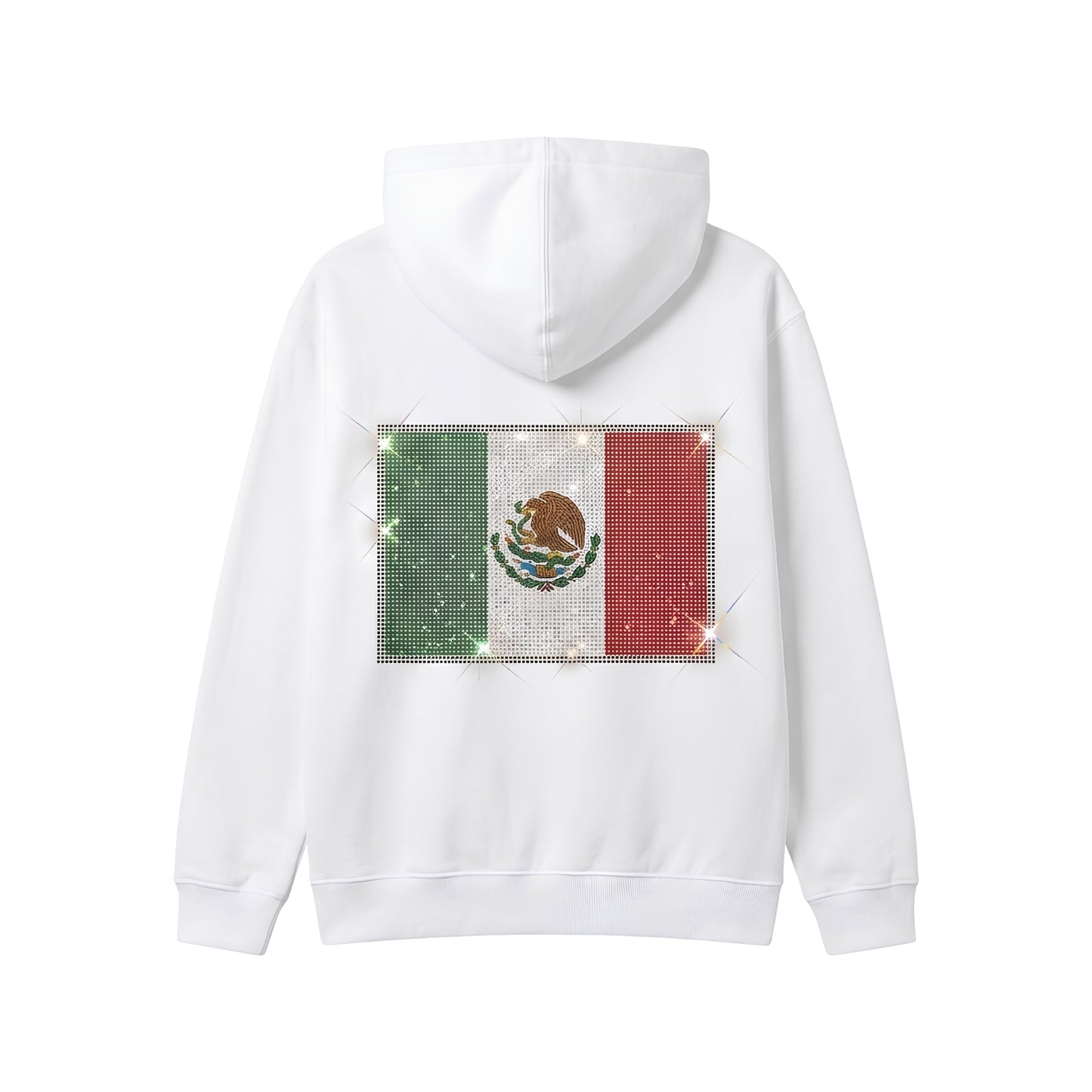 Rhinestone Flag Hoodie